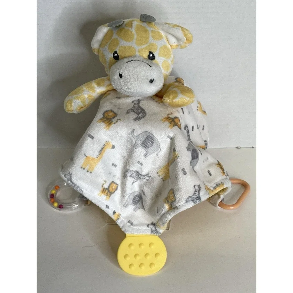 Giraffe Snuggle Teether Rattle 12